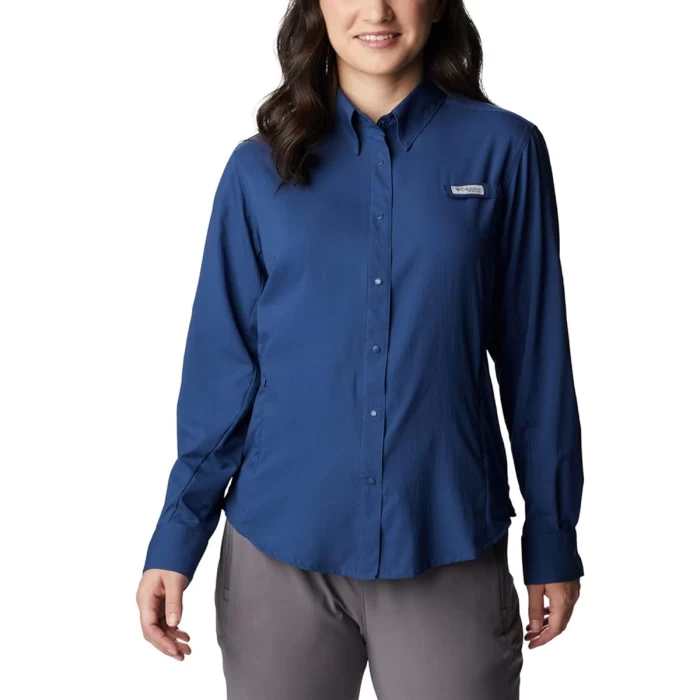 camisa mujer trekking DAMA TAMIAMI columbia manga larga